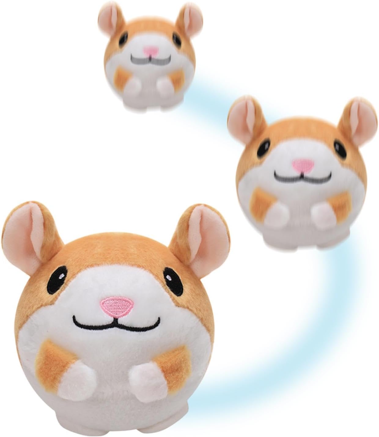 Moving Pet Plush Toy, Active Moving Pet Plush Toy - Interactive Toy for Dogs on the Move ,Versatile Plush Companion p