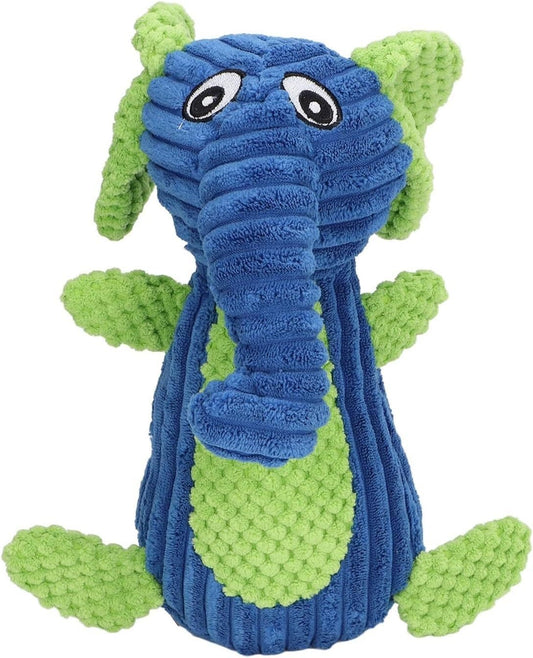 CHUANYGU Squeaky Plush Dog Toy - Soft Chewable Bear Design with Sound for Puppy Teething Relief - Durable Interactive Pet Toy for Small Medium Dogs
